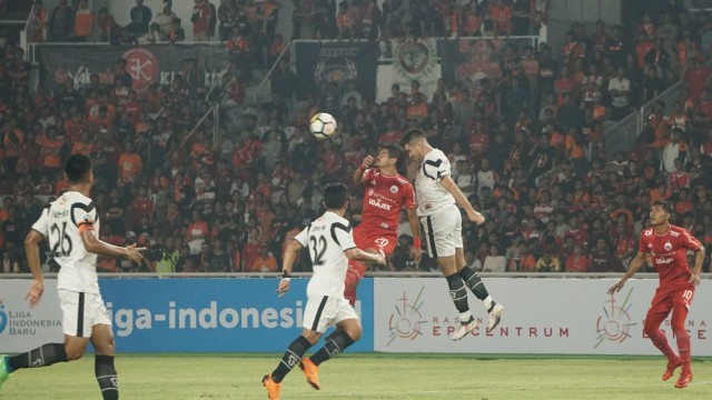 Persija Jakarta vs Madura United (Foto: Nugroho Sejati/ Kumparan)