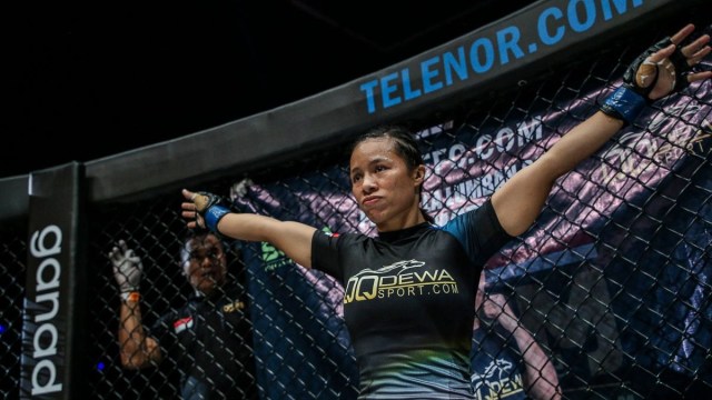 Priscilla Hertati, petarung MMA (Foto: Dok. ONE Championship)