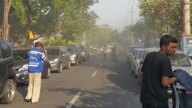 Ledakan bom di Surabaya. (Foto: Dok. Istimewa)