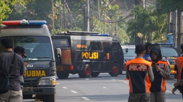 Saksi: Bom di GKI Dibawa 2 Wanita Bercadar dan Balita