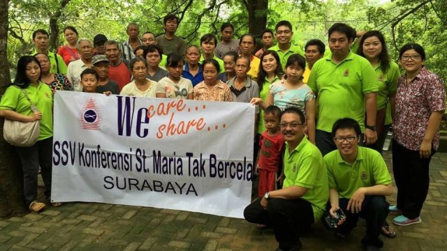 Kegiatan sosial Gereja SMTB Surabaya (Foto: Facebook)