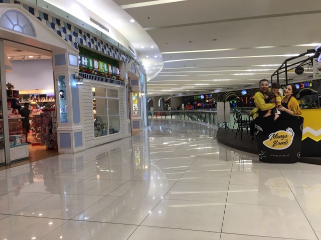 Suasana Pascabom di Sebuah Mall (Foto: istimewa)