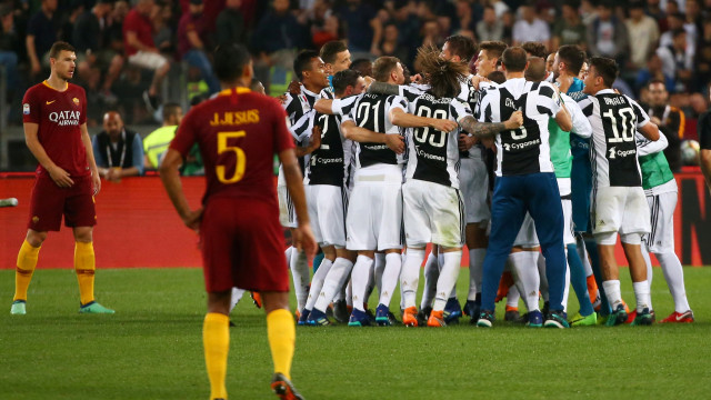 Roma vs Juventus. (Foto: REUTERS/Alessandro Bianchi)
