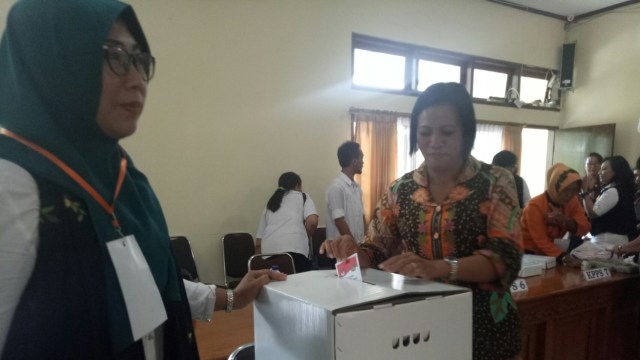 KPU Bali Galakkan Sosialisasi Pemilih Perempuan  (Foto:  Cisilia Agustina Siahaan/kumparan)
