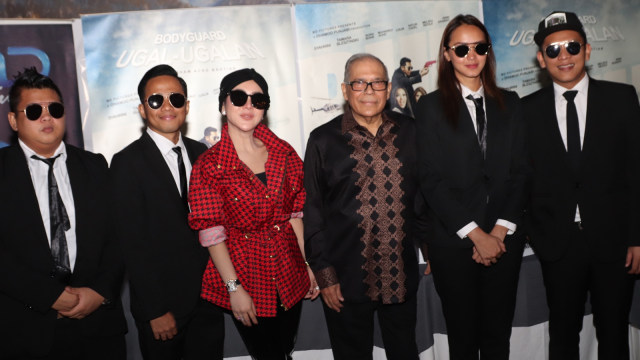 Pemain Film Bodyguard Ugal Ugalan (Foto: Munady)