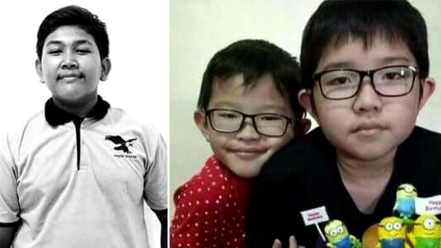 Tiga anak yang menjadi korban bom Surabaya. (Foto: Facebook/Susy Rizky dan Birgaldo Sinaga)