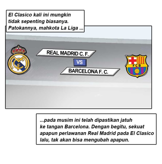 Komik: Tentang La Liga, El Clasico, dan Iniesta