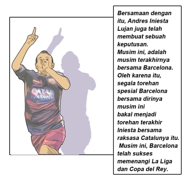 Komik: Tentang La Liga, El Clasico, dan Iniesta (1)