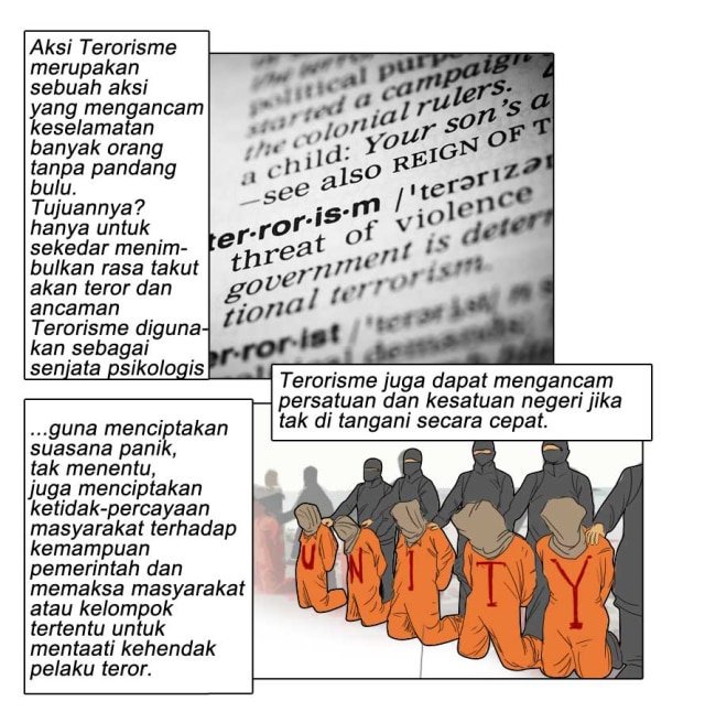 Komik: Tentang Aksi Terorisme dan Bom Gereja Surabaya (2)