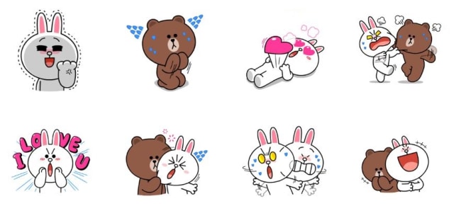 com-Brown & Cony's Supercharged Love (Foto: LINE Indonesia)