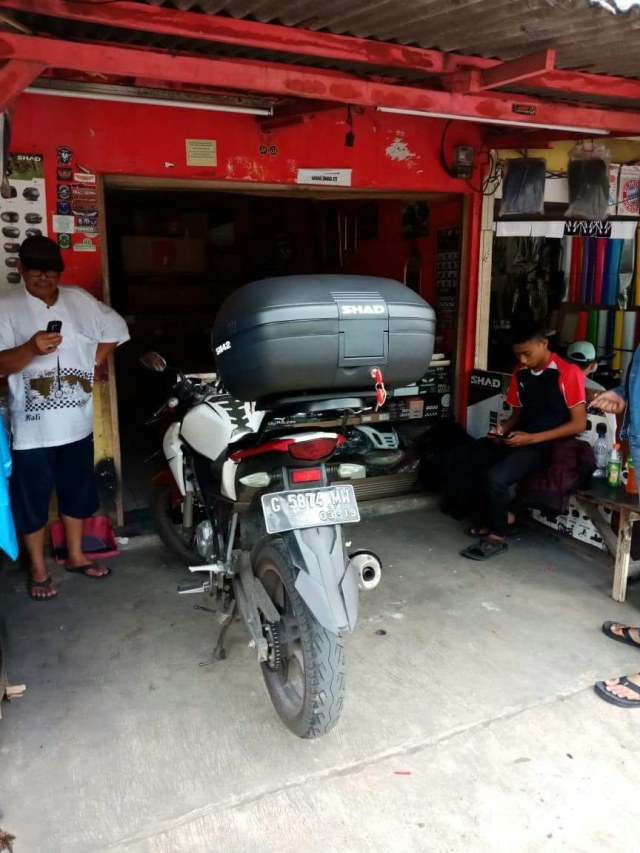 Boks untuk motor (Foto: dok. Baychii Motoshop)