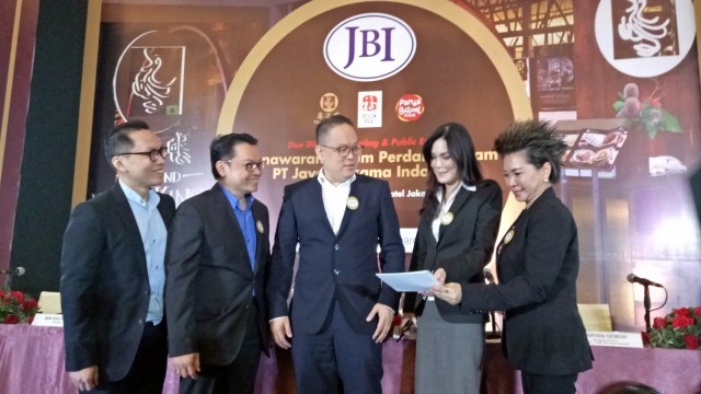 Pemaparan publik saham PT Jaya Bersama Indo Tbk. (Foto: Ela Nurlaela/kumparan)