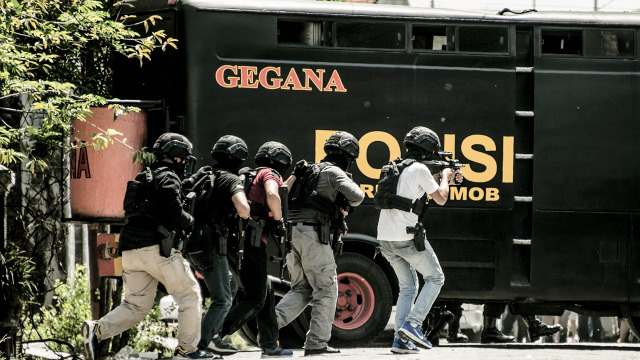 Dalang Teror (Foto: AFP/Juni Kriswanto)