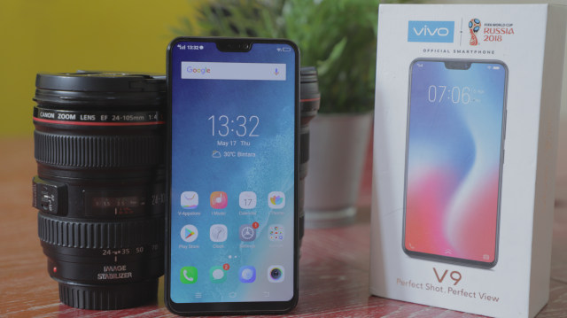 Vivo V9. (Foto: Astrid Rahadiani Putri/kumparan)