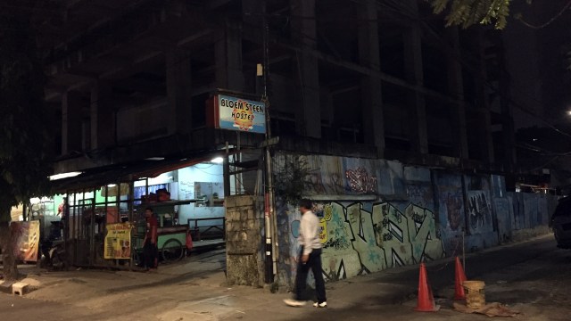 Kondisi Jalan Jaksa yang sepi (Foto: Helinsa Rasputri/kumparan)