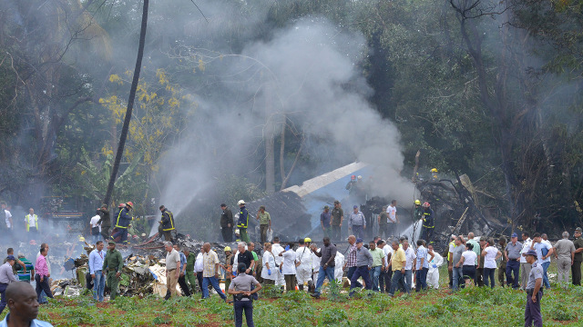 Kecelakaan Pesawat Boeing 737 Cuba (Foto: other/AFP/Adalberto Roque)