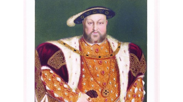 Potret Raja Henry VIII. (Foto: Morgan Library & Museum/Folger Shakespeare Library)