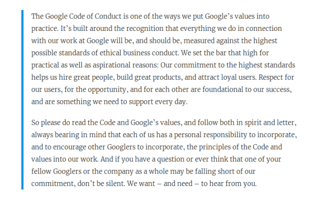 Google Ubah Kode Etik Perusahaan, Tanggalkan "Don't Be Evil" (2)