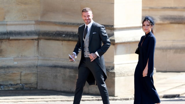 David dan Victoria Beckham. (Foto: Andrew Matthews/Pool via REUTERS)