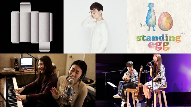 Lagu-lagu indie Korea Selatan (Foto: Berbagai sumber)