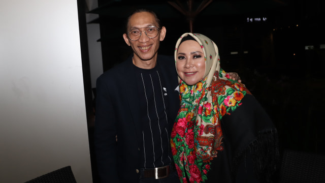 Melly Goeslaw dan Anto Hoed Foto: Munady