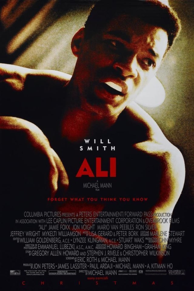 Poster film Ali (2001). (Foto: Dok. IMDB)