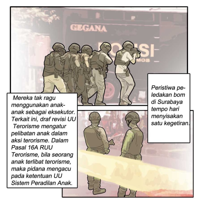 Komik: Tentang RUU Antiterorisme