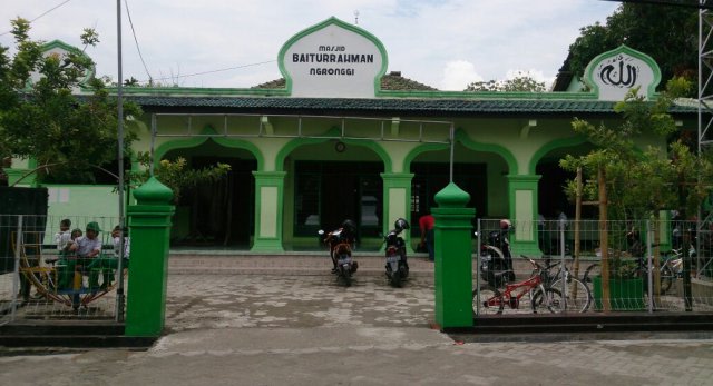 Masjid Baiturrahman Ngronggi Pusat Syiar Islam di Ngawi Sejak Tahun 1875