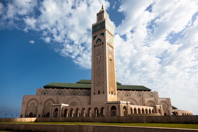 Masjid Hasan II, Maroko. (Foto: Flickr / Victor Carey)