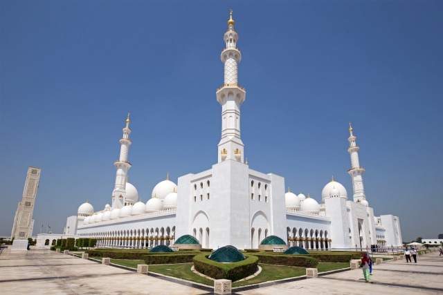 Masjid Agung Sheikh Zayed, UAE. (Foto: Flickr /  Christian H.)