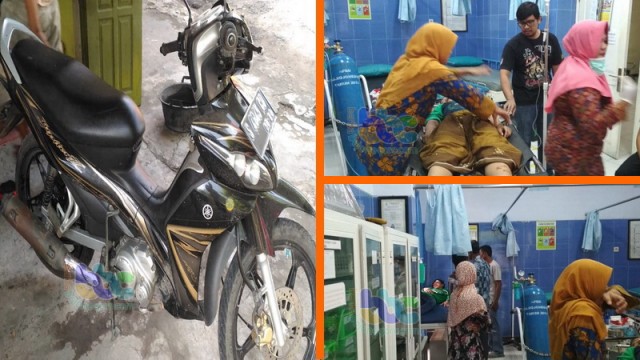 Motor Tabrak Pejalan Kaki di Bojonegoro, 2 Orang Masuk Rumah Sakit