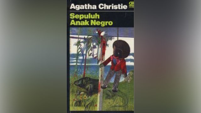 Sampul novel Sepuluh Anak Negro (Foto: Istimewa)