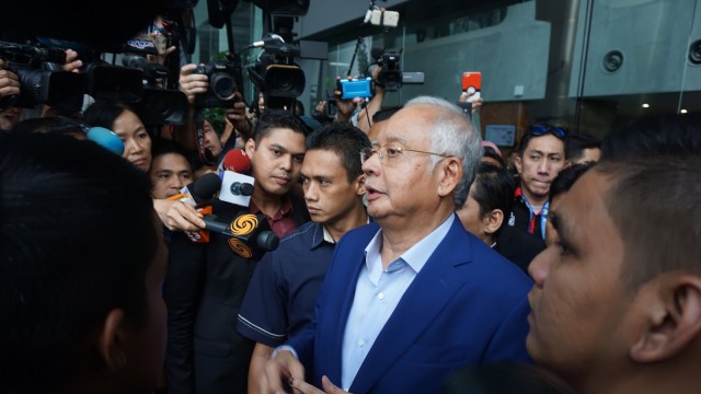 Mantan Perdana Menteri Malaysia Najib Razak (Foto: ANTARA FOTO/Agus Setiawan)