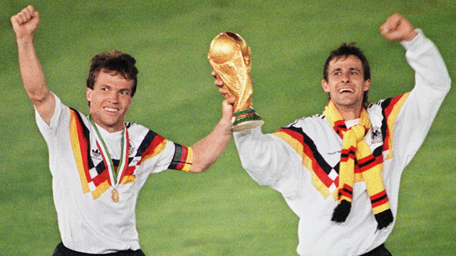 Jerman juara Piala Dunia 1990. (Foto: STAFF/AFP)