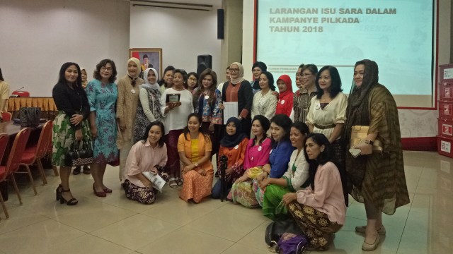 Evi Ginting dan Lingkar Perempuan Nusantara (Foto: Lolita Claudia/kumparan)
