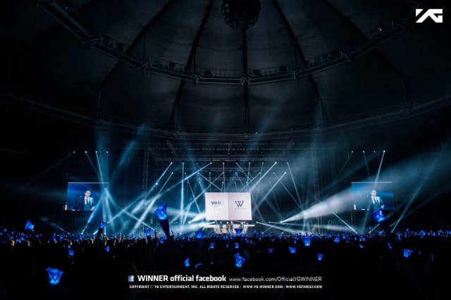 Konser K-Pop (Foto: Facebook  @OfficialYGWINNER)