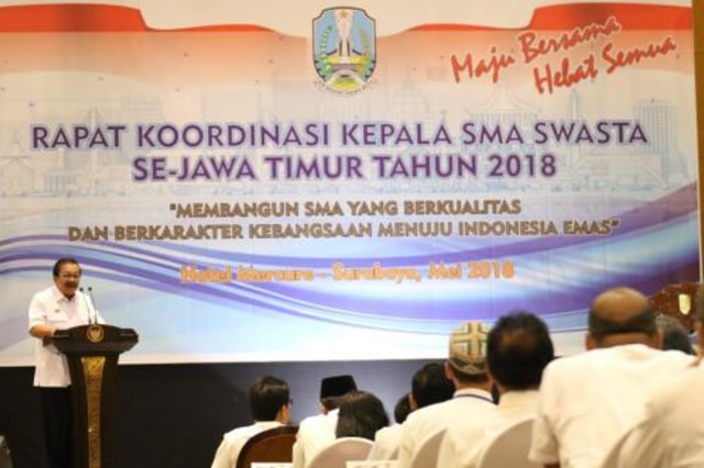 Pakde Karwo: Dual Track Pendidikan Strategi Jatim Songsong Bonus Demografi 2019