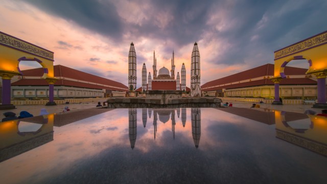 Masjid Agung Jawa Tengah. (Foto: Shutterstock)