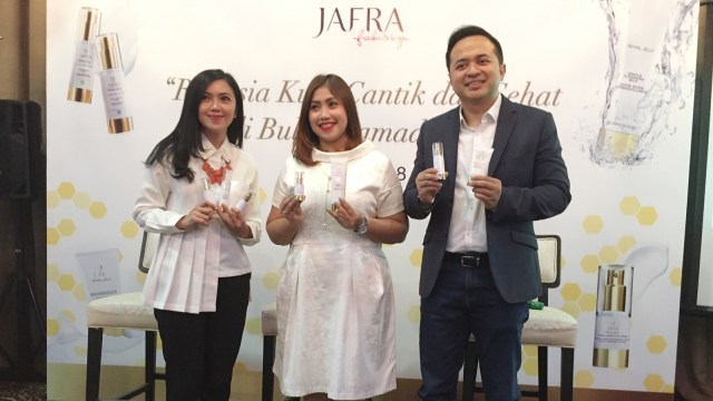 Presscon JAFRA Skincare (Foto: Ratmia Dewi/kumparan)