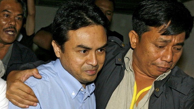 Abdul Razak yang dituduh membunuh Altantuya S. (Foto: AFP PHOTO / Tengku Bahar)