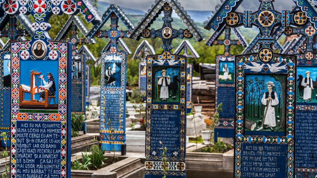 Merry Cemetery, Romania   (Foto: Dok: Flickr/Ido Ben Itzhak)