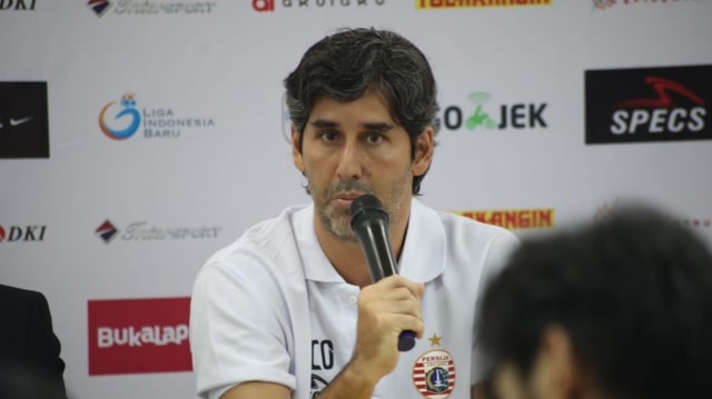 Pelatih Persija Jakarta, Stefano Cugurra (Foto: Dok. Media Persija)