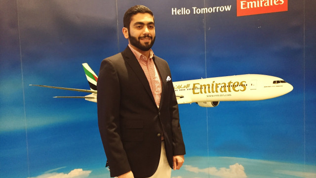 Rashid Al Ardha, Country Manager Emirates. (Foto: Helinsa Rasputri/kumparan)