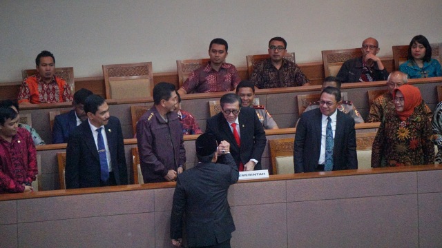 Rapat Paripurna Pengesahan RUU Antiterorisme