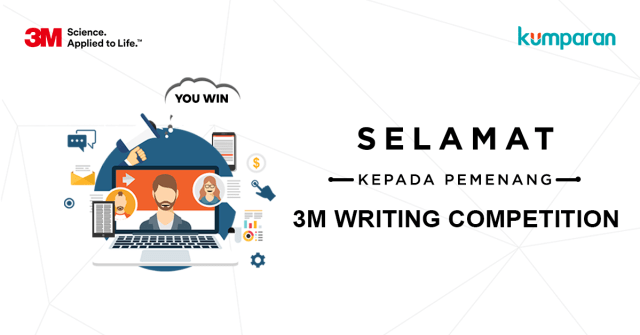 com-Pengumuman 3M Writing Competition (Foto: kumparan)