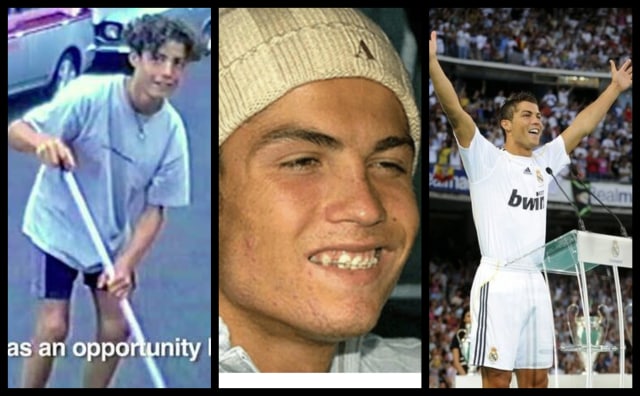  Throwback: Transformasi Cristiano Ronaldo dari Culun hingga Gagah