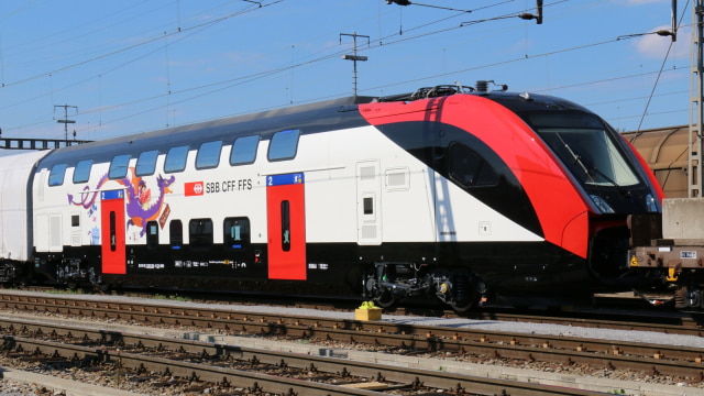 Kereta Swiss Federal Railways. (Foto: Flickr/Fototak)