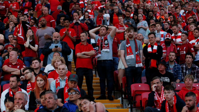 penggemar Liverpool di final Liga Champions. (Foto: REUTERS/Andrew Yates)
