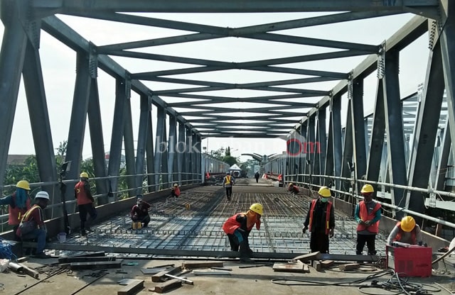 Perbaikan Jembatan Widang-Babat Tuban Sudah Mencapai 94%