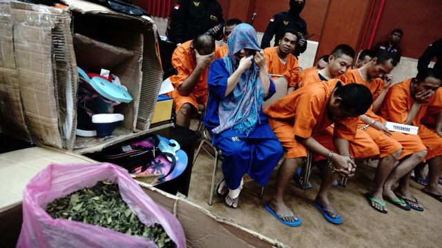 Penangkapan jaringan narkoba oleh BNN & Bea Cukai. (Foto: Helmi Afandi Abdullah/kumparan)